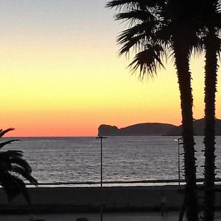 Orange Sunset, seaview&beach front Alghero Exterior foto