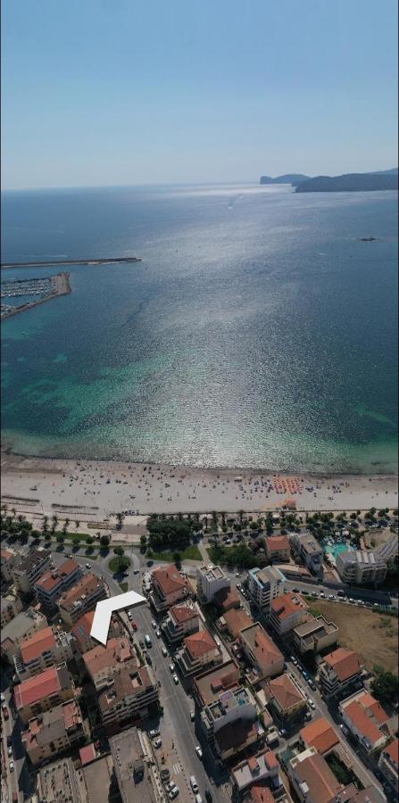 Orange Sunset, seaview&beach front Alghero Exterior foto